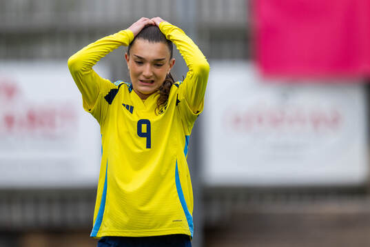 Sveriges Rona Krasniqi deppar