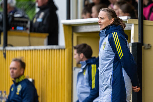 Sveriges förbundskapten Lovisa Delby