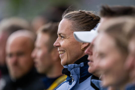 Sveriges förbundskapten Lovisa Delby