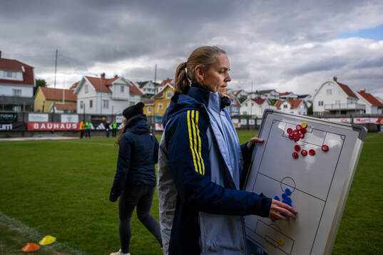 Sveriges förbundskapten Lovisa Delby