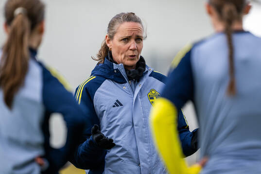 Sveriges förbundskapten Lovisa Delby