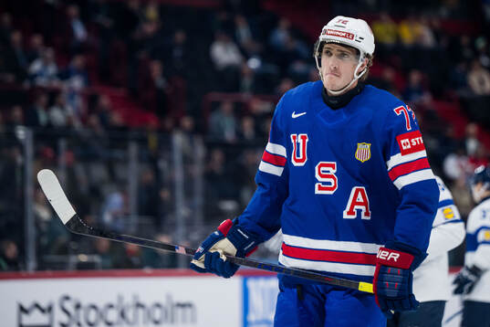 Tage Thompson of USA