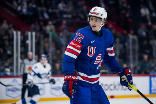 Tage Thompson of USA
