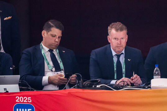 General manager Josef Boumedienne, senior advisor Daniel