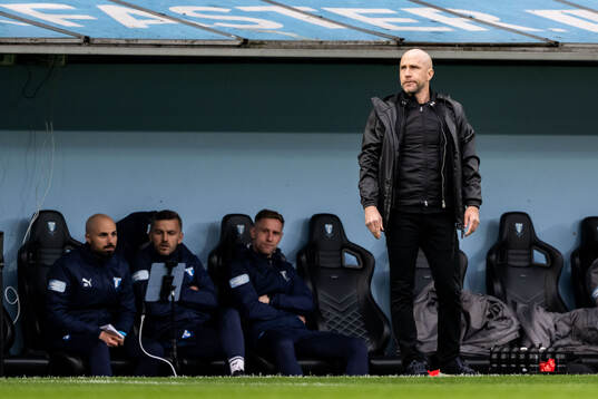 Malmö FFs tränare Henrik Rydström
