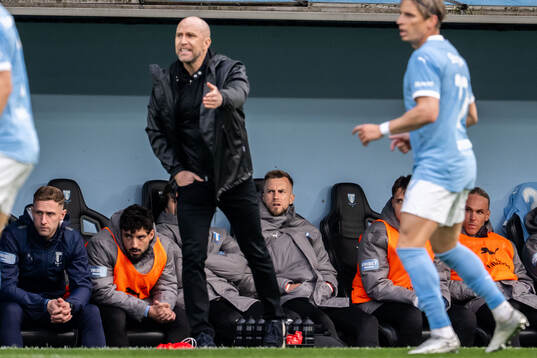 Malmö FFs tränare Henrik Rydström och målvakt Ricardo