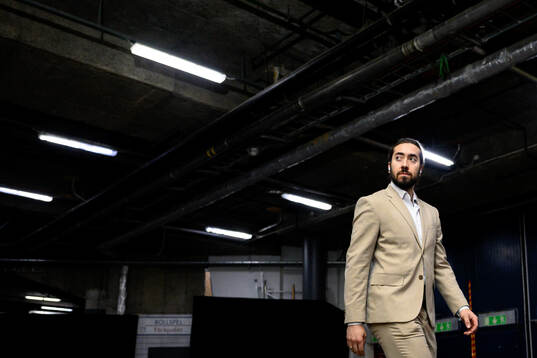 Mika Zibanejad of Sweden arrives to the arena
