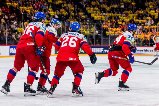 Daniel Vozenilek, David Spacek, Jiri Tichacek and Jakub