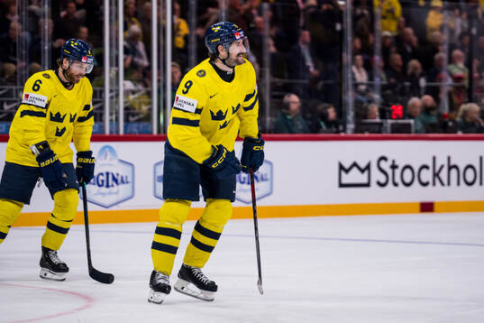 Filip Forsberg of Sweden celebrates
