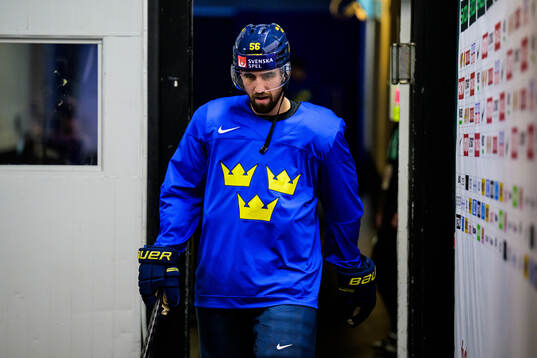 Erik Gustafsson of Sweden at a practice session