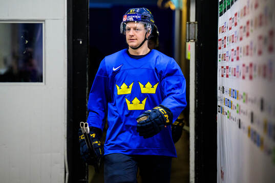 Emil Heineman of Sweden at a practice session