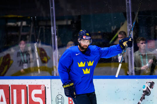 Erik Gustafsson of Sweden at a practice session