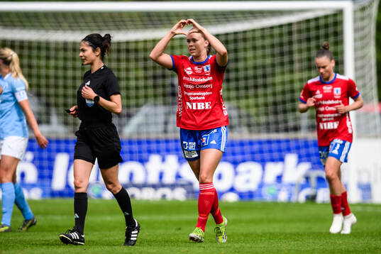 Vittsjös Hanna Ekengren jublar