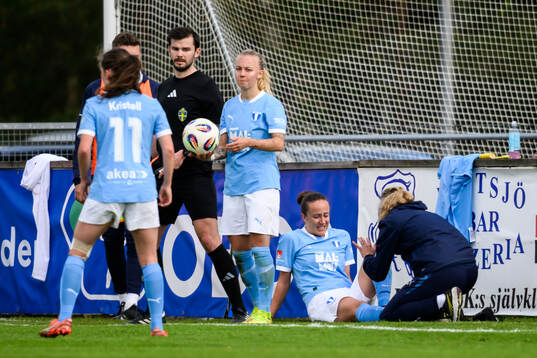 Malmö FFs Anna Plantin får vård