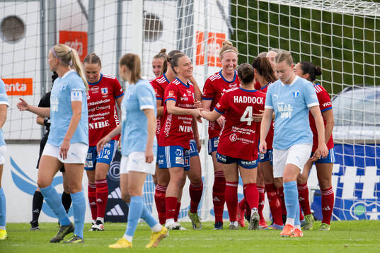Vittsjös Sanni Ojanen jublar