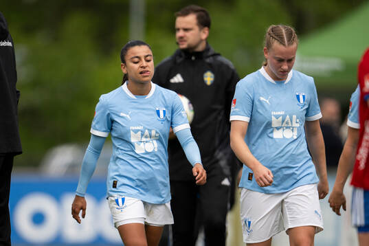 Malmö FFs Ines Belloumou deppar