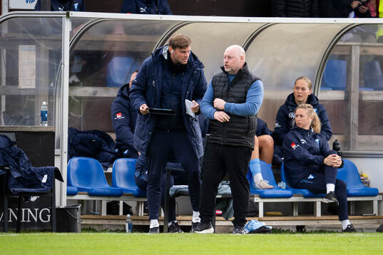 Malmö FFs tränare Jonas Valfridsson