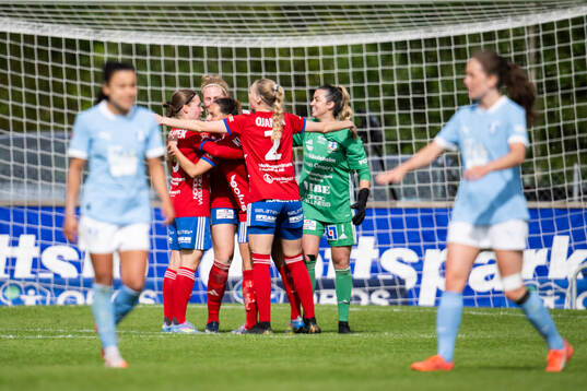 uVittsjös spelare jublar