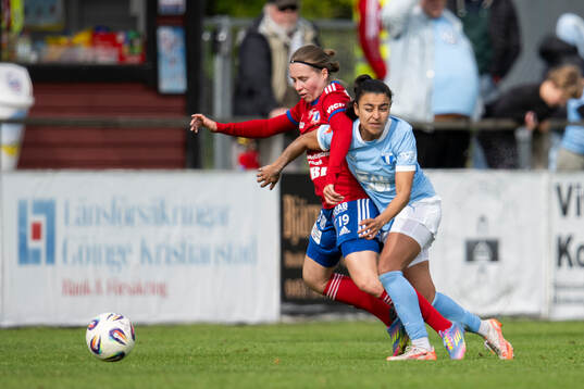 Vittsjös Heidi Kollanen och Malmö FFs Ines Belloumou