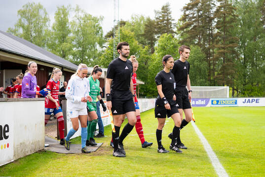 Vittsjös och Malmö FFs spelare gör entré