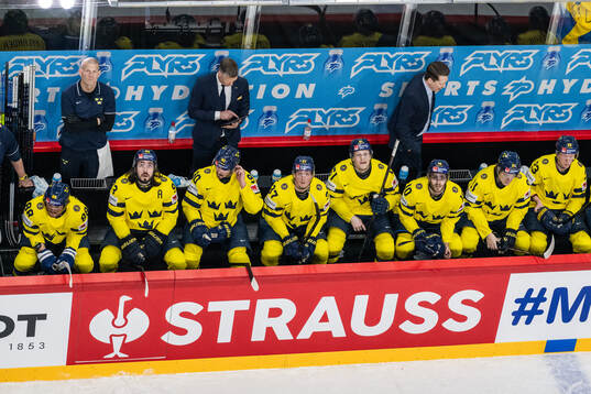William Nylander, Mika Zibanejad, Marcus Johansson, Isac