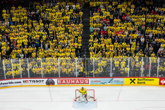 Goaltender Jacob Markström of Sweden