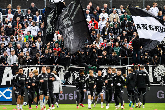 Spectators in the stands