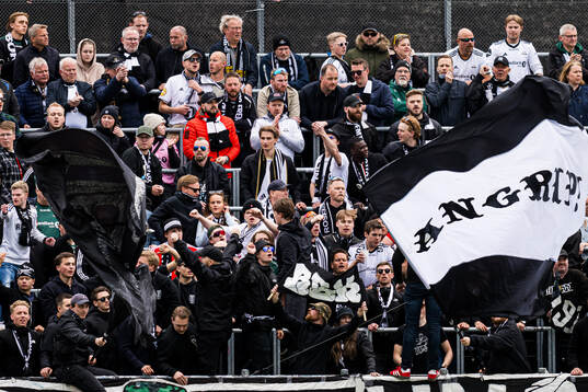 Spectators in the stands
