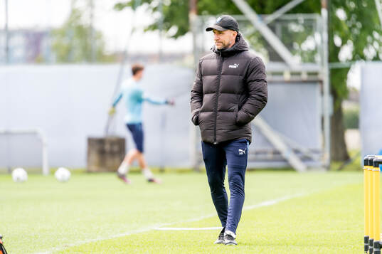 Tränare Henrik Rydström