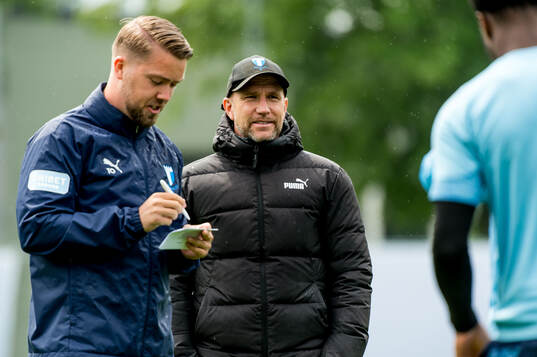 Tränare Henrik Rydström