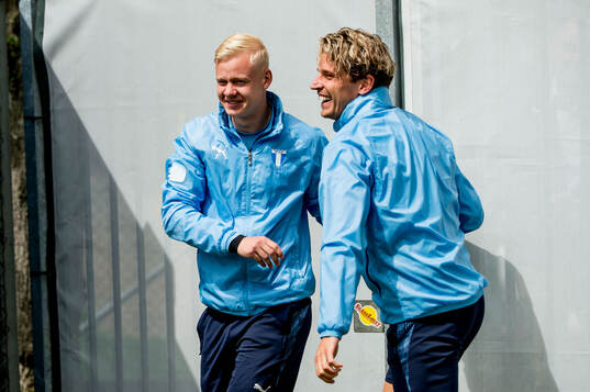 Otto Rosengren och Jens Stryger Larsen