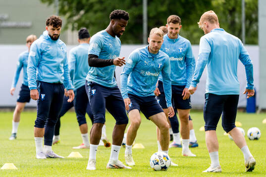 Emmanuel Ekong och Oscar Lewicki
