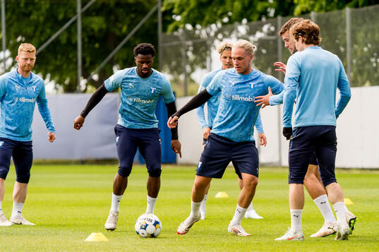 Emmanuel Ekong och Arnor Sigurdsson