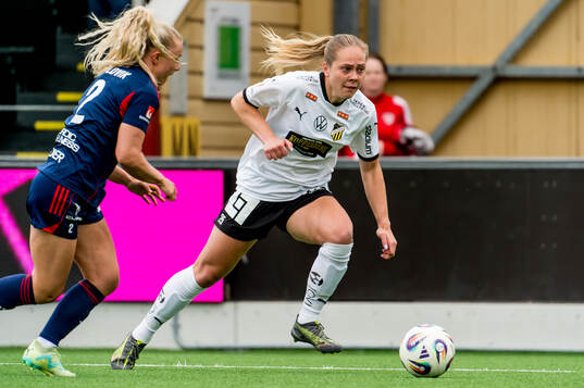 Rosengårds Emilie Woldvik och Häckens Alice Bergström