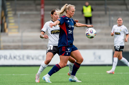 Rosengårds Molly Johansson och Häckens Tabby Tindell