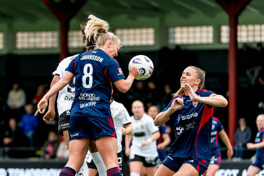 Rosengårds Molly Johansson och Gudrun Arnardottir