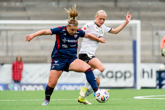 Rosengårds Oona Sevenius och Häckens Lisa Löwing