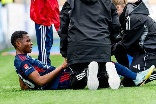 Rosengårds Halimatu Ayinde har ont