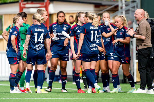 Rosengårds Jo-Anne Agbor Tataw Cronquist deppar med
