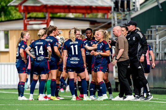 Rosengårds spelare deppar