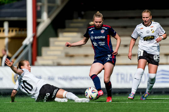 Häckens Anna Anvegård och Rosengårds Bea Sprung