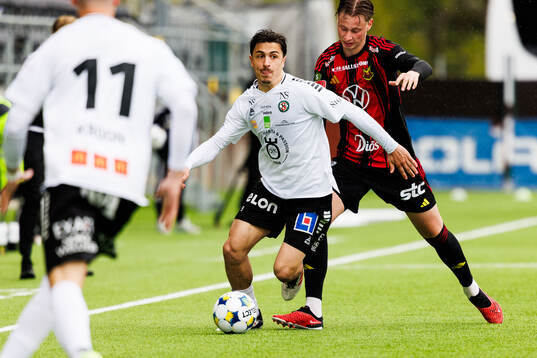 Örebros Antonio Yakoub och Östersunds Philip Bonde