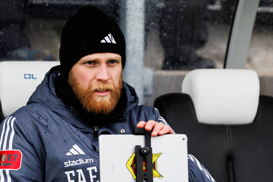 Östersunds assisterande tränare Fredrik Aasmundsen