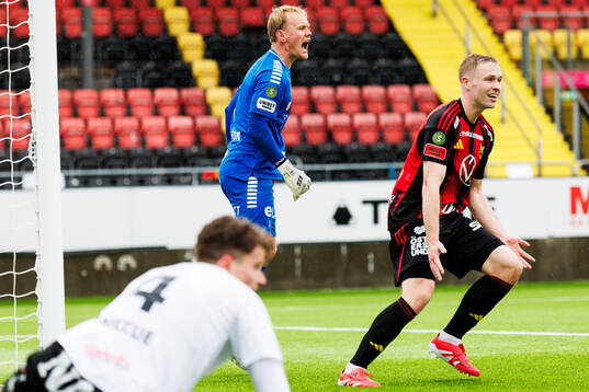 Örebros målvakt Malte Påhlsson