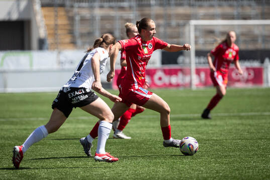 KIF Örebros Helene Gross-Benberg och Örebro SKs Cornelia