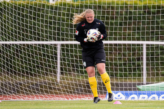 Alingsås målvakt Alexandra Blom