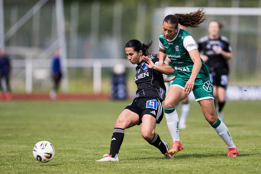 IFK Norrköpings Vesna Milivojevic och Alingsås Malva