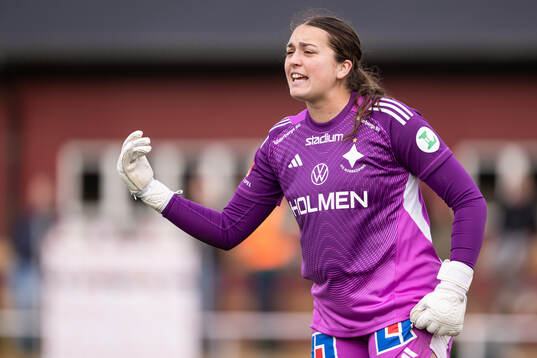 IFK Norrköpings målvakt Caroline Delisle