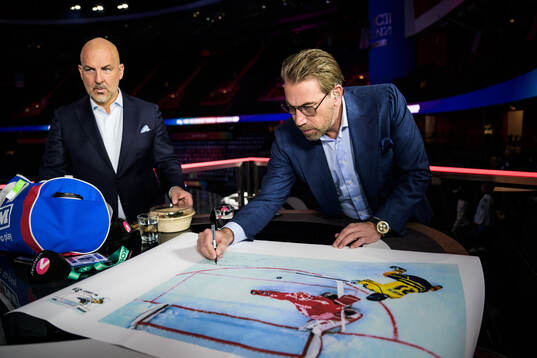 Former ice hockey player of Sweden and now Viaplay expert