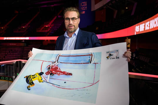 Former ice hockey player of Sweden and now Viaplay expert